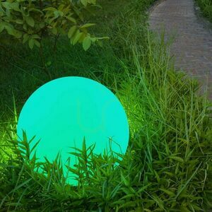 Kula ogrodowa Solarna 30 cm RGBW z pilotem small 9
