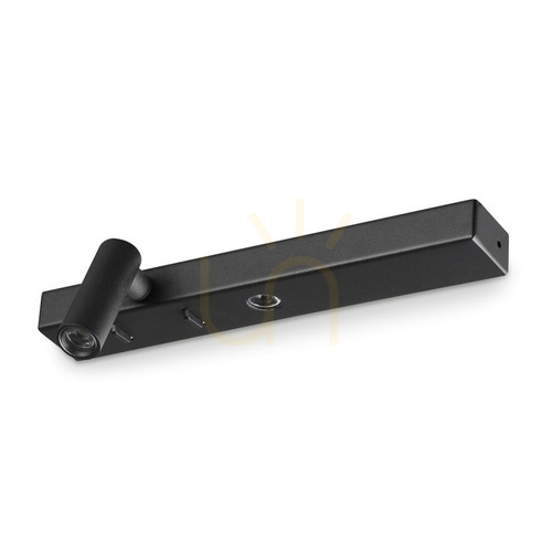Sprawdź Kinkiet LED Ideallux Bonne Nuit czarny 2x6,5W 22 cm 336787