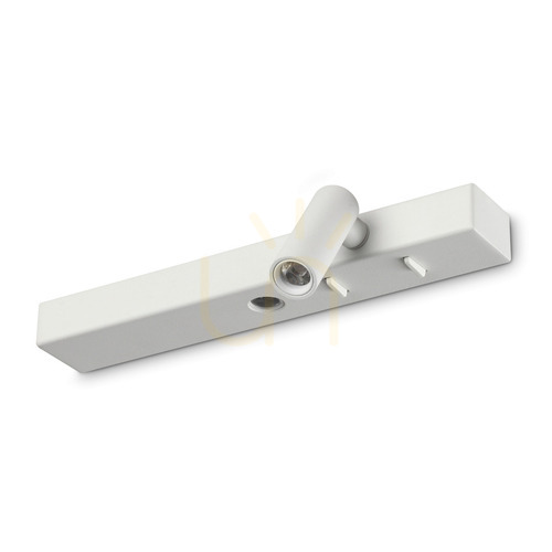 Sprawdź Kinkiet LED Ideallux Bonne Nuit biały 2x6,5W 22 cm 345499