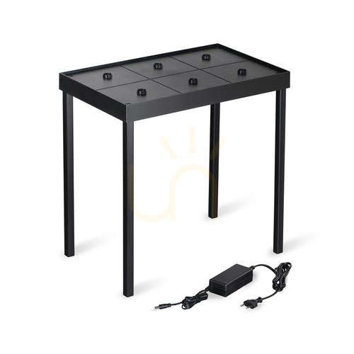 Sprawdź Stacja ładująca Ideallux CUTE 348377 czarna 45W 47 cm