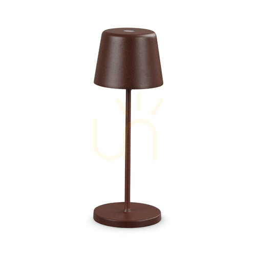 Sprawdź Lampa stołowa Ideallux CUTE 346915 brązowa LED 2,5W ściemnialna IP65 7,5 cm