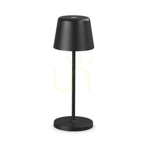 Lampa stołowa Ideallux CUTE 346908 czarna LED 2,5W ściemnialna IP65 7,5 cm small 0