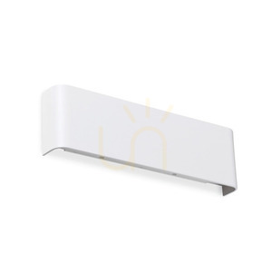 Kinkiet LED Ideallux Delta 345161 biały 10W 4000K 30 cm small 0