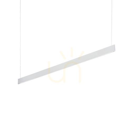 Sprawdź Lampa wisząca belka Ideallux STEEL 336206 biała LED 36W 120 cm 3000K