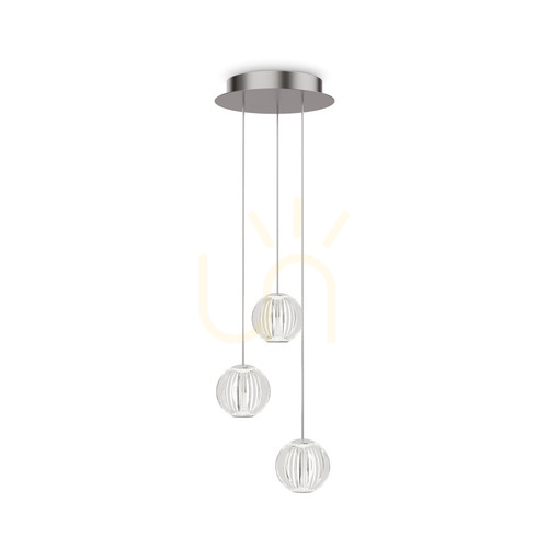 Sprawdź Lampa wisząca Ideallux Diamond 343464 LED 15W transparentna 25 cm