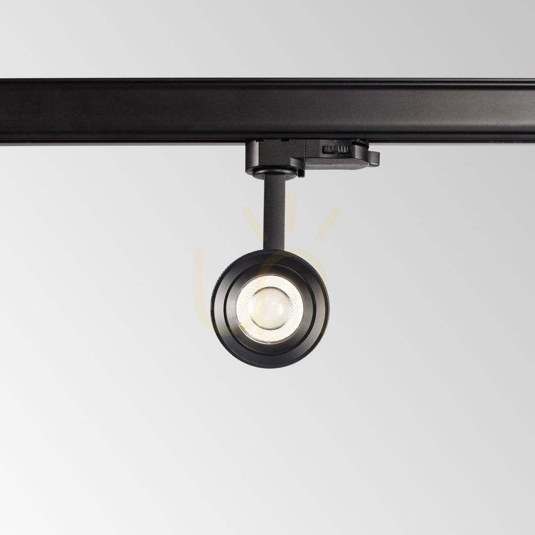 Wyświetl Lampa do szynoprzewodów Ideallux EOS 340791 czarna 15W 2700K LED ⌀6,2 cm Lampa do szynoprzewodów Ideallux EOS 340791 czarna 15W 2700K LED ⌀6,2 cm