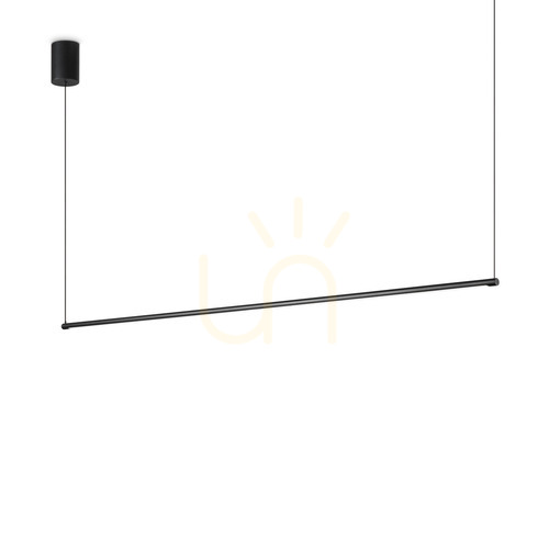 Sprawdź Lampa wisząca Ideallux Essence 341040 czarna LED 19W 4000K 115 cm