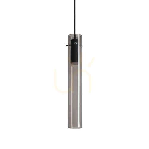 Sprawdź Lampa wisząca Ideallux FLAM 321042 LED 10W przydymione szkło chrom 6 cm
