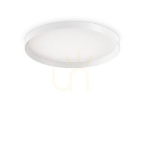Plafon zewnętrzny Ideallux FLY 341187 biały LED 53W 2700K IP40 60 cm small 0