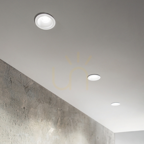 Sprawdź Oprawa wpuszczana Ideallux GAME 349077 złota LED 5,5W 3000K fi 5,8 cm