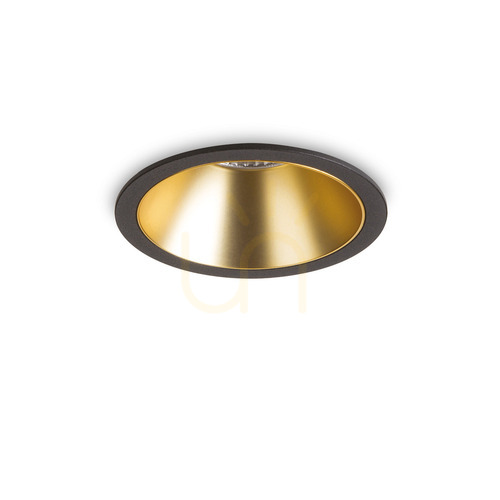 Sprawdź Oprawa wpuszczana Ideallux GAME 341415 złota LED 20W 3000K Ø12 cm