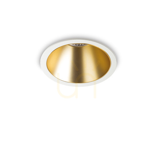 Sprawdź Oprawa wpuszczana Ideallux GAME 341422 złota LED 20W 3000K 12 cm
