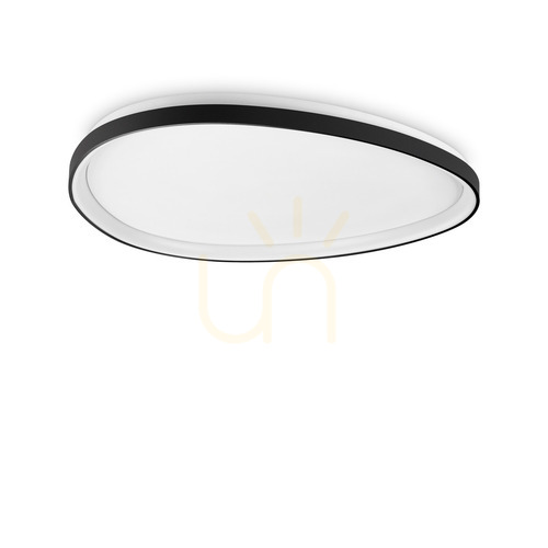 Sprawdź Plafon Ideallux Gemini 341507 czarny LED 42W 2700K 81 cm