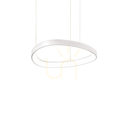 Sprawdź Lampa wisząca Ideallux Gemini 341521 biała LED 36W 2700K 42,5 cm