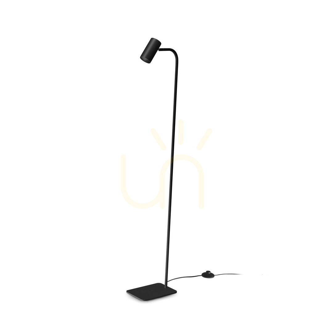 Obejrzyj Lampa stojąca Ideallux Ginger czarna GU10 1x28W 122 cm 326658 Lampa stojąca Ideallux Ginger czarna GU10 1x28W 122 cm 326658