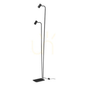 Lampa stojąca Ideallux Ginger czarna 2xGU10 326672 small 2