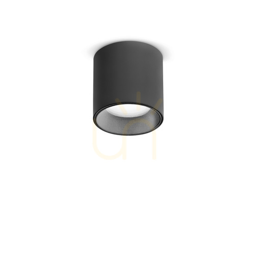 Sprawdź Plafon Ideallux NITRO 342795 czarny LED 4W 2700K 4,2 cm