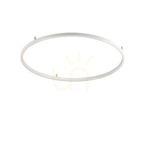 Plafon Ideallux Oracle Slim 341996 biały LED 53W 4000K 90 cm small 0