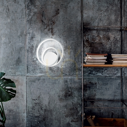 Sprawdź Kinkiet Ideallux OZ 342245 mosiężny LED 26W 2700K 29 cm
