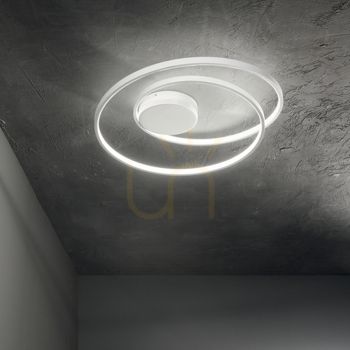 Sprawdź Plafon LED Ideal Lux OZ 342320 czarny 47W 4000K 60 cm