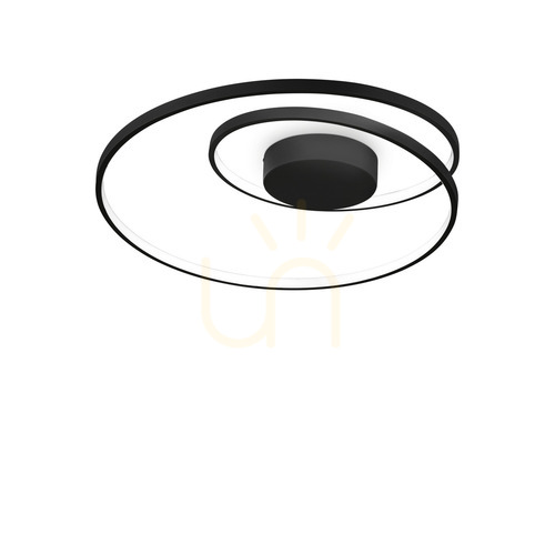 Sprawdź Plafon LED Ideal Lux OZ 342320 czarny 47W 4000K 60 cm