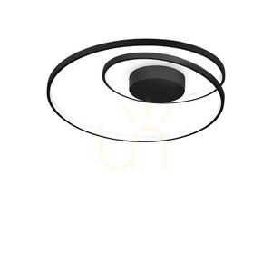 Plafon LED Ideal Lux OZ 342320 czarny 47W 4000K 60 cm 0 Plafon LED Ideal Lux OZ 342320 czarny 47W 4000K 60 cm small 0