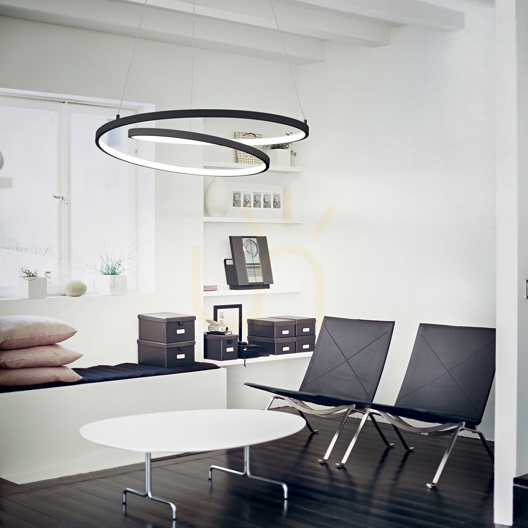 Zobacz Lampa wisząca Ideallux OZ 342450 mosiądz LED 52W 4000K 80 cm Lampa wisząca Ideallux OZ 342450 mosiądz LED 52W 4000K 80 cm