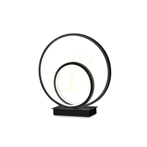 Sprawdź Lampa stołowa Ideallux OZ 342504 czarna LED 22W 4000K 28 cm