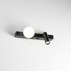 Kinkiet LED 2-punktowy Ideallux Binomio mosiądz 21,6 cm 336671 1 Kinkiet LED 2-punktowy Ideallux Binomio mosiądz 21,6 cm 336671 small 1