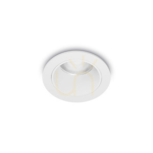 Oprawa wpuszczana Ideallux QUARK 344812 biała LED 12W 3000K ⌀4,9 cm small 0