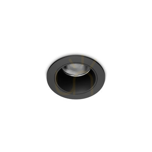 Sprawdź Oprawa wpuszczana Ideallux QUARK 322889 czarna LED 9W 3000K ⌀4,9 cm