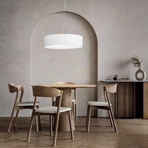 Abażur tkaninowy Ideallux SET UP beżowy 70 cm 346014 small 1
