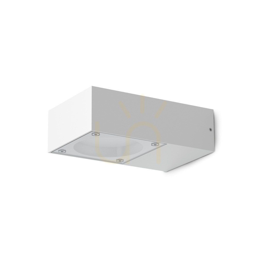 Sprawdź Kinkiet zewnętrzny Ideallux Sirio 318226 biały GX53 IP65 10x16 cm Kinkiet zewnętrzny Ideallux Sirio 318226 biały GX53 IP65 10x16 cm