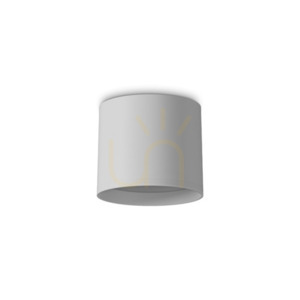 Plafon LED Ideallux Spike 345468 biały 10W 10 cm small 0