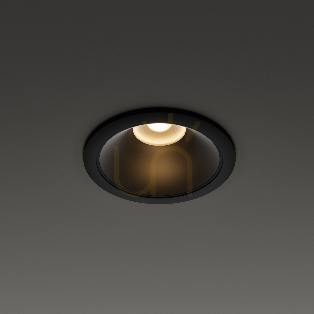Zobacz Oprawa wpuszczana Ideallux TAG 331256 czarna LED 7W 3000K 9,8 cm Oprawa wpuszczana Ideallux TAG 331256 czarna LED 7W 3000K 9,8 cm
