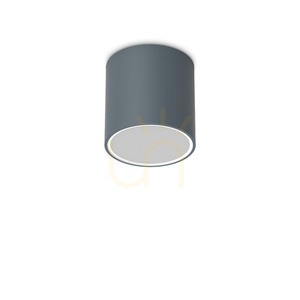 Plafon zewnętrzny Ideallux TECHO 318103 antracyt GU10 IP54 15 cm 2 Plafon zewnętrzny Ideallux TECHO 318103 antracyt GU10 IP54 15 cm small 2