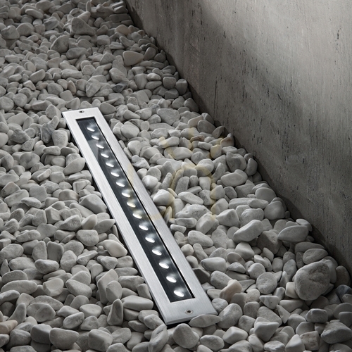 Sprawdź Oprawa wpuszczana Ideallux THOR 351285 LED 19W 3000K IP67 czarna 52,1 cm