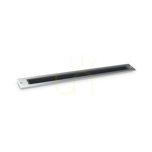 Oprawa wpuszczana Ideallux THOR 351285 LED 19W 3000K IP67 czarna 52,1 cm small 0
