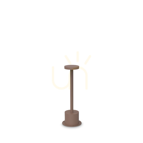 Sprawdź Lampa zewnętrzna stojąca Ideallux Toffee 347752 brązowa LED 8W IP65 25 cm