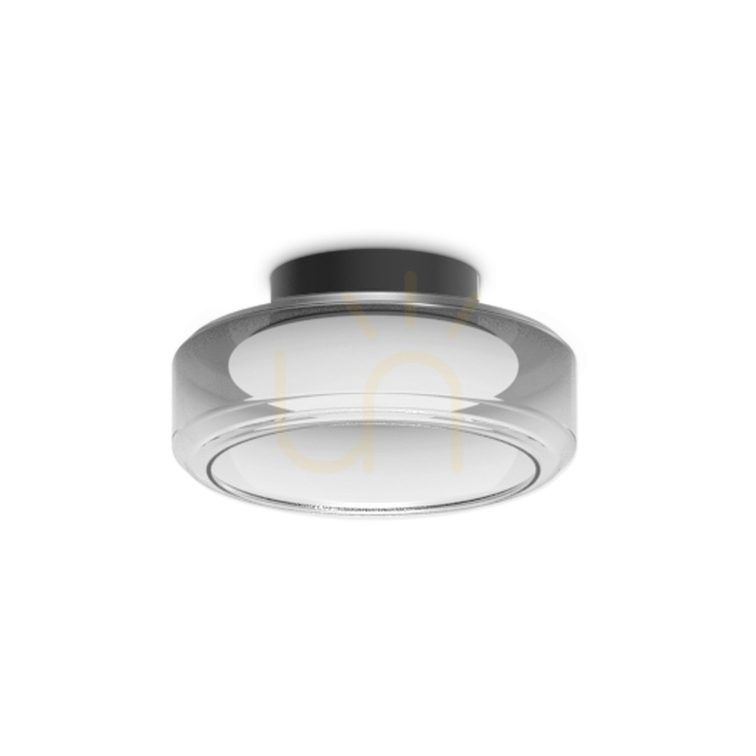 Sprawdź Plafon LED Ideallux Topico 333014 przydymiony czarny 35 cm 19W Plafon LED Ideallux Topico 333014 przydymiony czarny 35 cm 19W