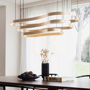 Lampa wisząca Ideallux WAVES 345239 biała LED 37W 94,2 cm 1 Lampa wisząca Ideallux WAVES 345239 biała LED 37W 94,2 cm small 1