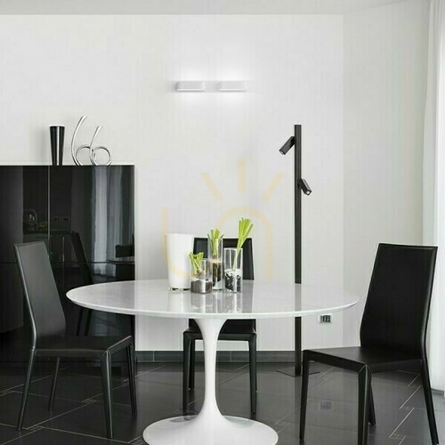 Sprawdź Lampa Stojąca Fado Podłogowa Czarna 230 V Led 2x3 W 45° 3000 K