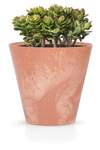 Doniczka mrozoodporna TUBUS BETON EFFECT - beton 7 L small 3