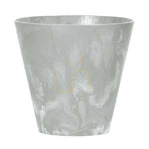 Doniczka mrozoodporna TUBUS BETON EFFECT - beton 7 L small 0