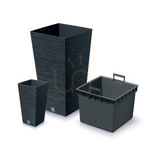 Doniczka mrozoodporna Furu Square efekt betonu 91,5 L small 2