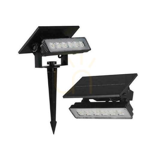 Sprawdź Oprawa Ogrodowa 2w1 Wbijana Ścienna LED V-TAC Solarna 0,9W IP65 VT-41009 3000K 80lm 3 Lata Gwarancji