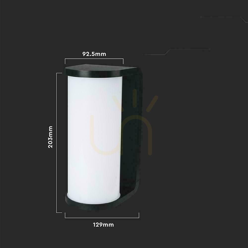 Zobacz Kinkiet Ścienny V-TAC 12W LED Czarny IP65 VT-9112CCT 3000K-4000K-6500K 1760lm Kinkiet Ścienny V-TAC 12W LED Czarny IP65 VT-9112CCT 3000K-4000K-6500K 1760lm