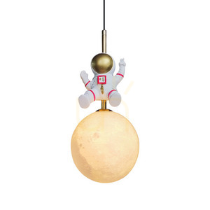 Biała Lampa Wisząca Astronauta small 1