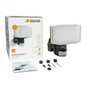 Naświetlacz z czujnikiem Steinel XLED Protect  PIR 14,3W 3000K 1642lm IP54 IK03 230V antracytowy / tworzywo sztuczne small 1