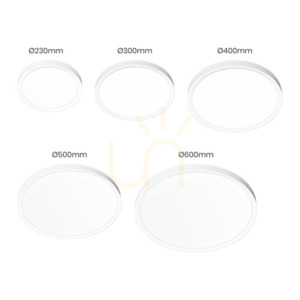 Biały Plafon Maq 40 W 3 Cct IP40 small 5